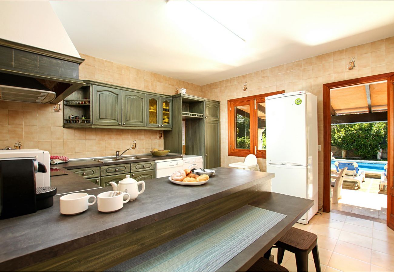 Villa in Puerto Pollensa - BARRACA. Haven of peace 10 just min. walk to the center