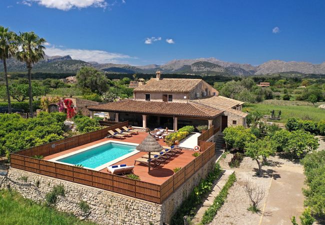 Villa in Alcudia - SOU.  Nice Majorcan villa  for 12 people