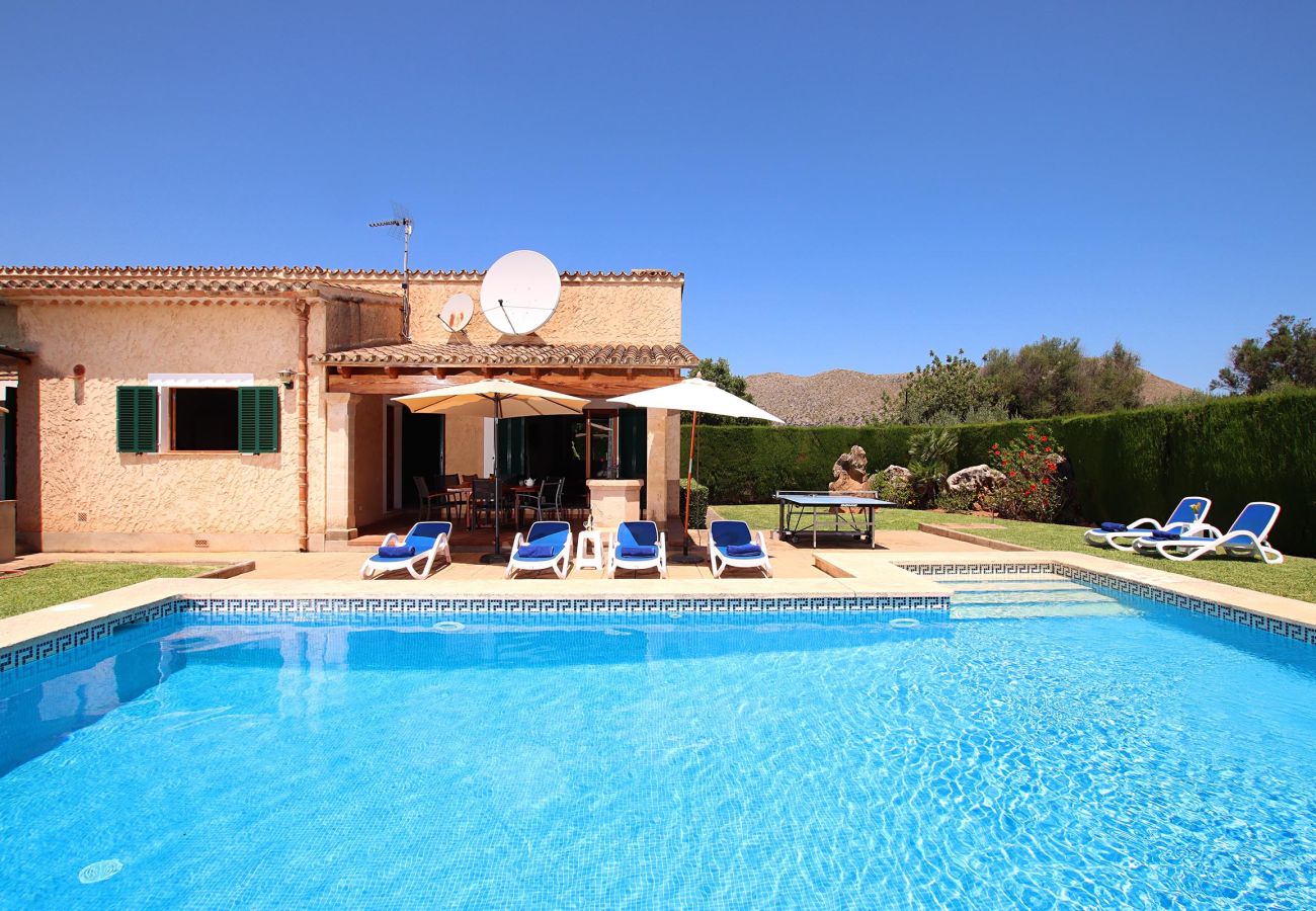 Villa in Pollensa - VIDRIER CAMPERO. Rural setting, close to Pto. Pollensa