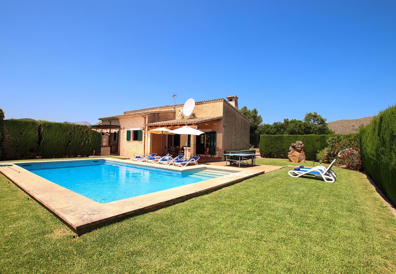 Villa in Pollensa - VIDRIER CAMPERO. Rural setting, close to Pto. Pollensa