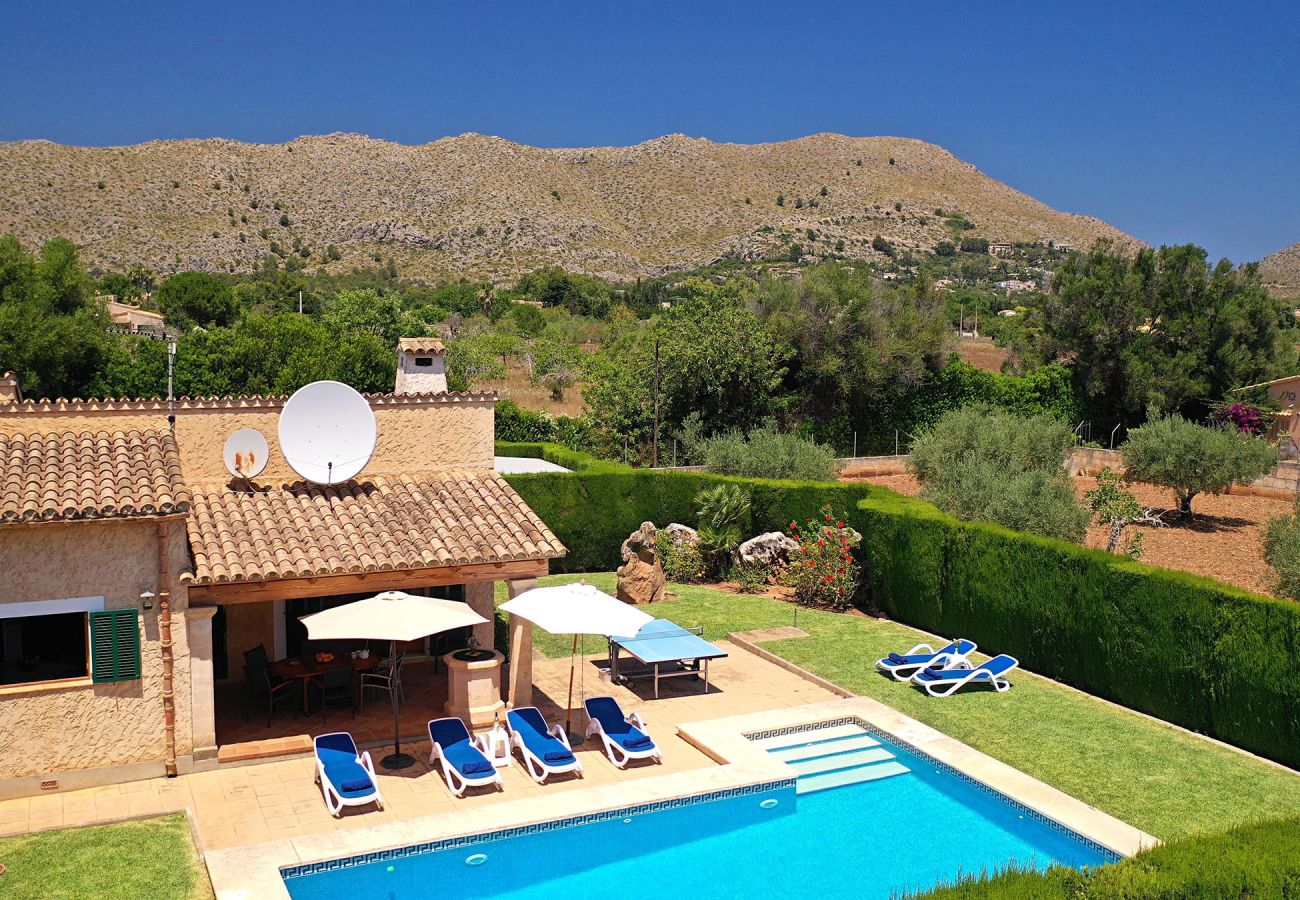 Villa in Pollensa - VIDRIER CAMPERO. Rural setting, close to Pto. Pollensa