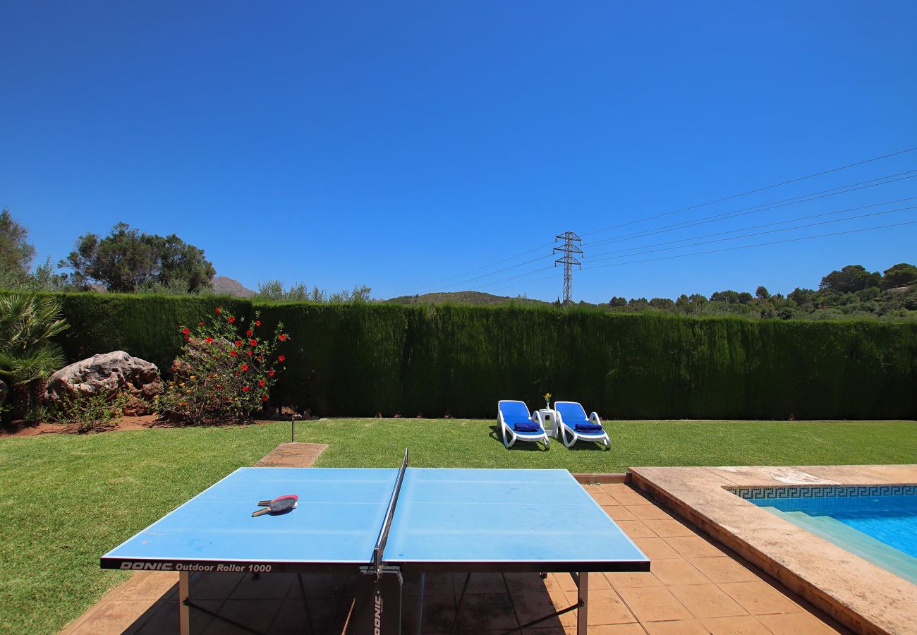 Villa in Pollensa - VIDRIER CAMPERO. Rural setting, close to Pto. Pollensa