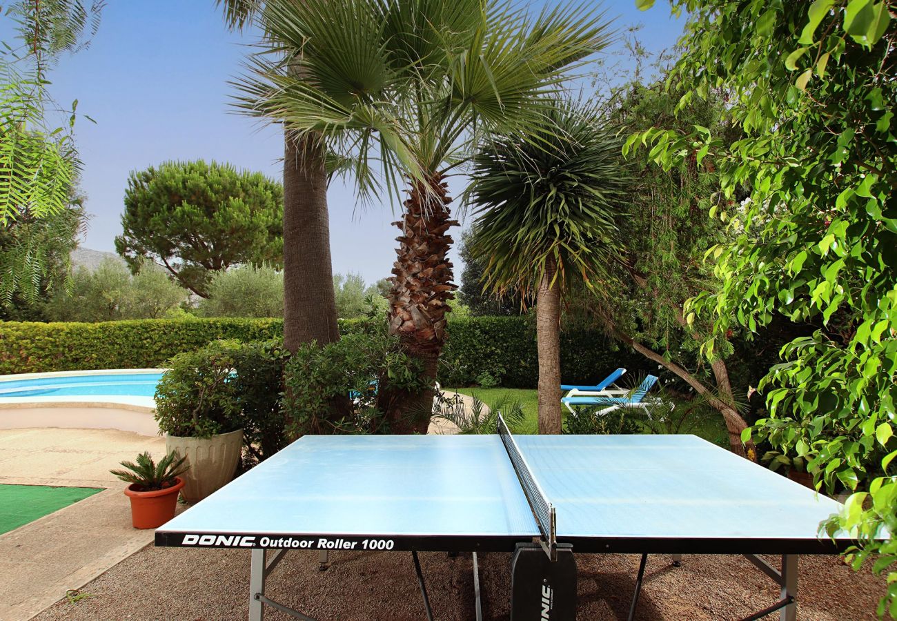 Villa in Pollensa - MAR. Lovely villa in Pollensa with heated pool
