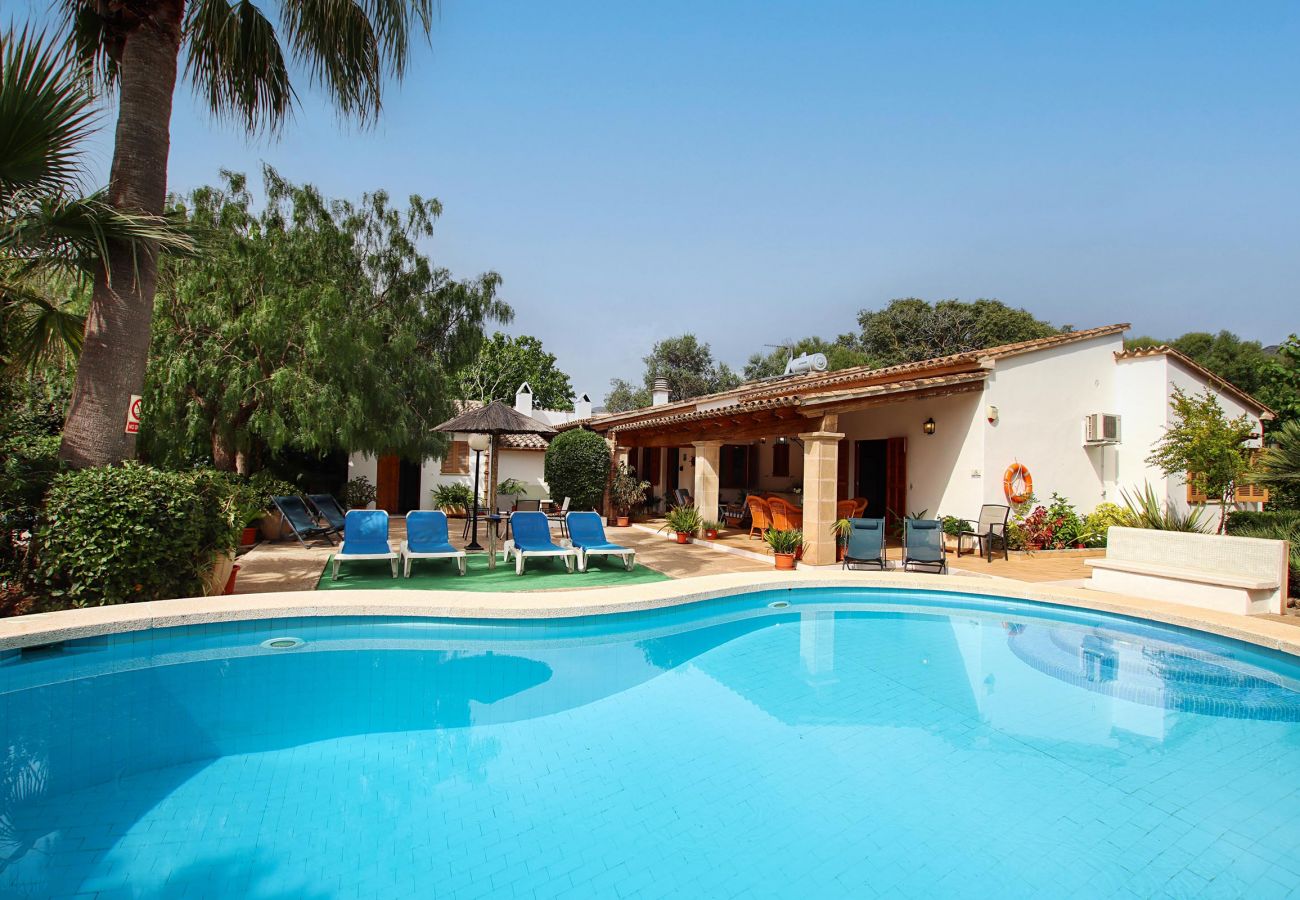 Villa in Pollensa - MAR. Lovely villa in Pollensa with heated pool