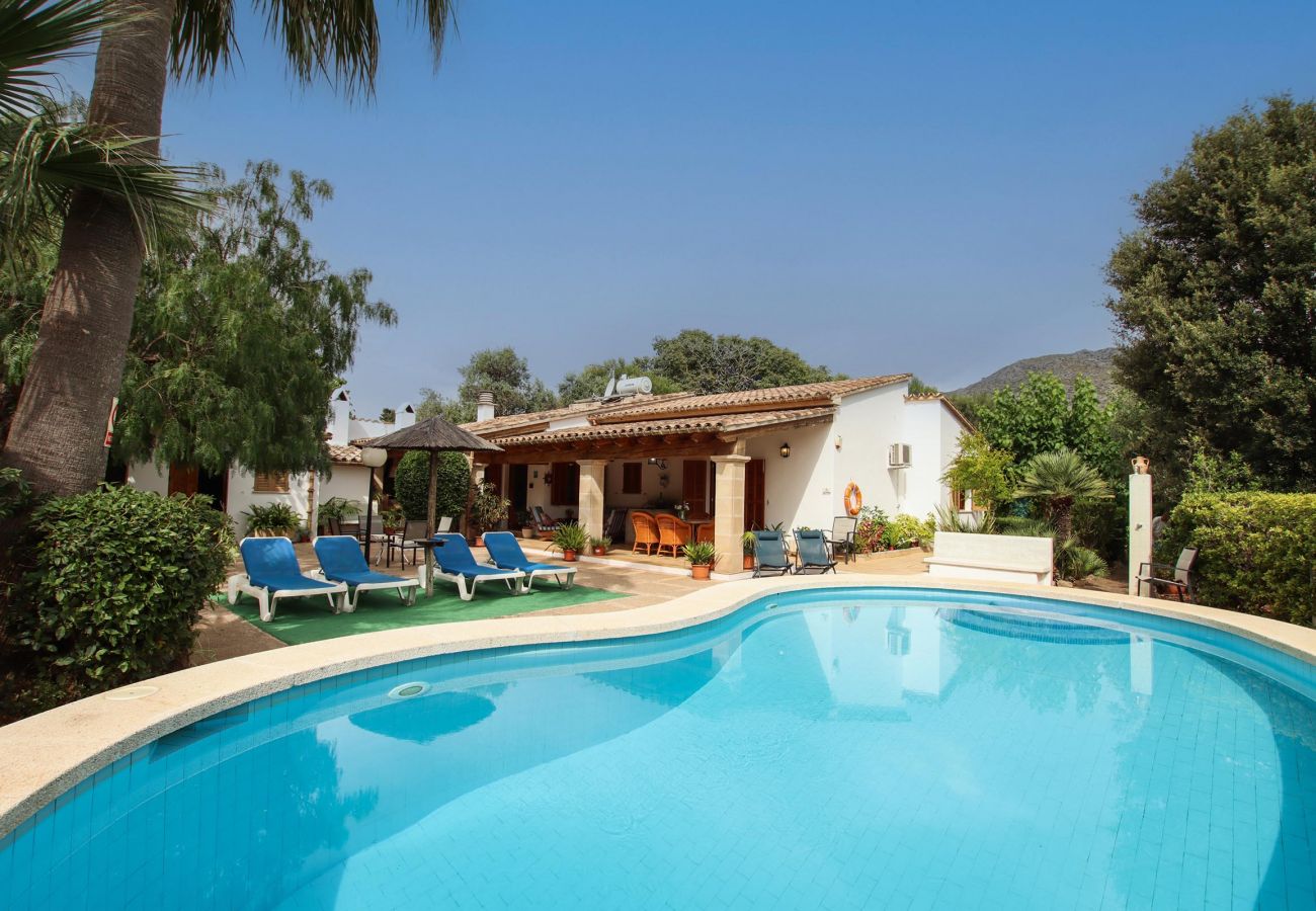 Villa in Pollensa - MAR. Lovely villa in Pollensa with heated pool