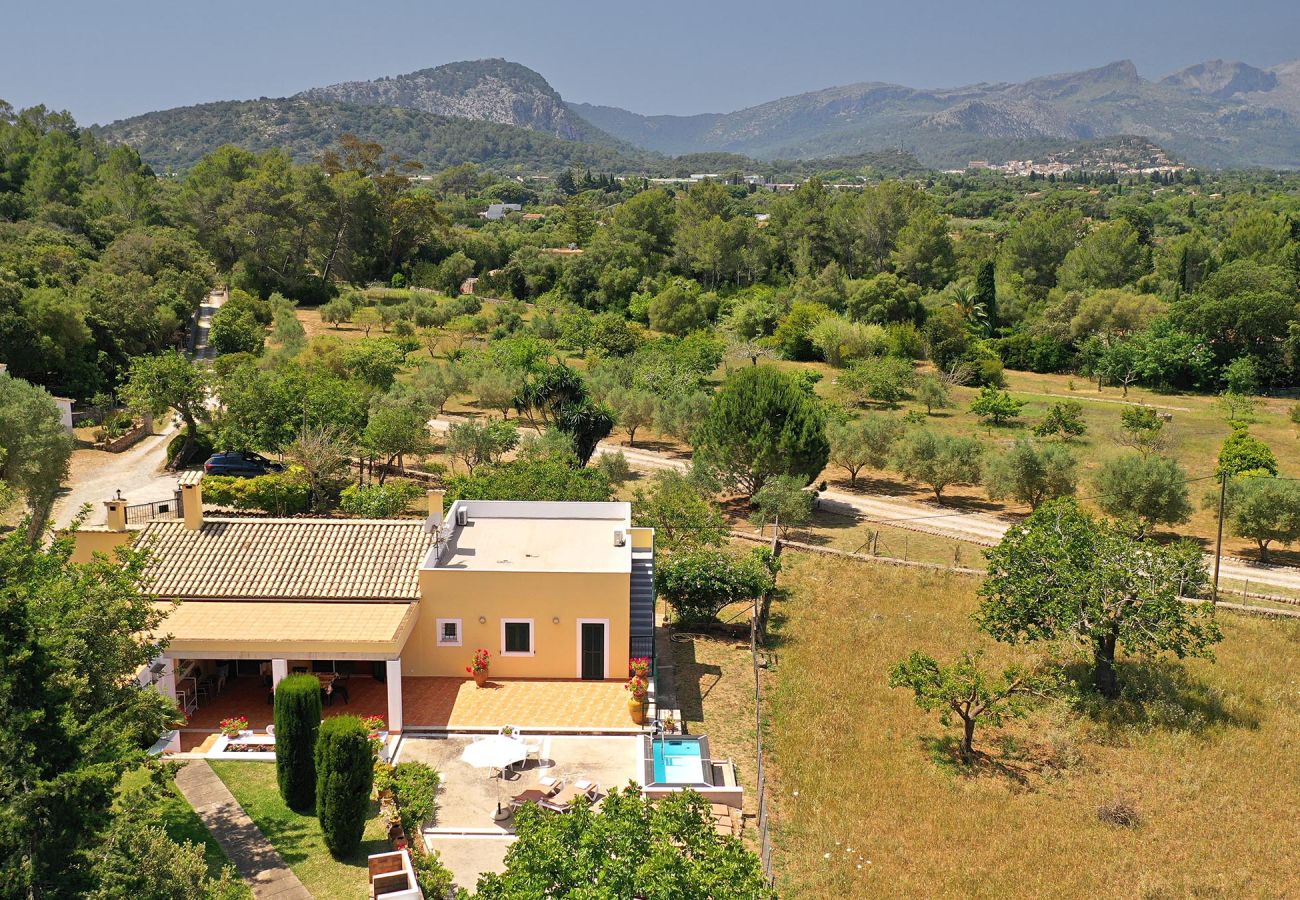 Villa in Pollensa - TIRANA. Welcoming villa midway to Pollensa, Puerto Pollensa and Cala San Vicente