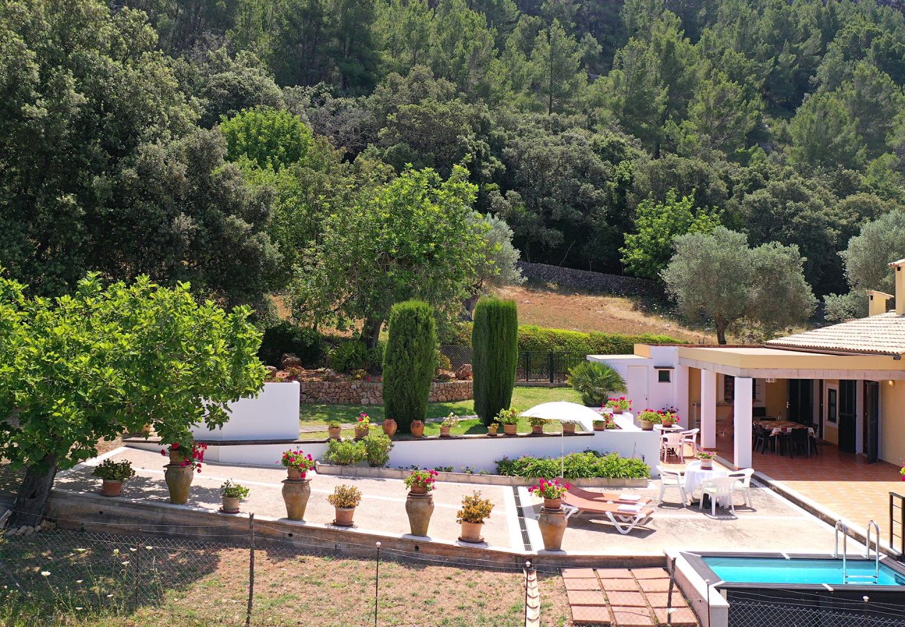 Villa in Pollensa - TIRANA. Welcoming villa midway to Pollensa, Puerto Pollensa and Cala San Vicente